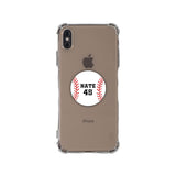 Personalized Phone Grip with Baseball Designs - hipave