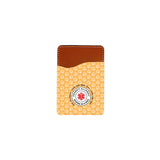 Custom Medical Alert Wallet Case (Bright Paw Print Pattern)