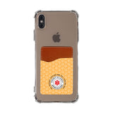Custom Medical Alert Wallet Case (Bright Paw Print Pattern) - hipave