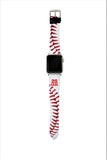 Personalized Baseball Leather Band for Apple Watch - hipave