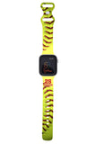 Personalized Softball Watch Band for Apple Watch - hipave