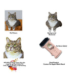 Personalized Apple Watch Band with Pet Photo - hipave