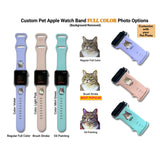 Personalized Apple Watch Band with Pet Photo - hipave