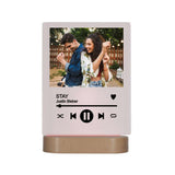 Custom LED Plaque with Music theme design | Thick Clear Acrylic - hipave