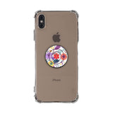 Custom Medical Alert Phone Grip (Floral Pattern) - hipave