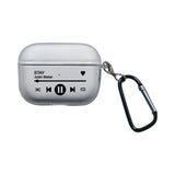 Music Theme Clear Custom Airpods Pro Case - hipave