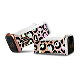 Personalized Rainbow Leopard Watch Band with Monogram for Apple Watch