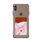 Custom Medical Alert Wallet Case (Rose Gold Marble Pattern) - hipave