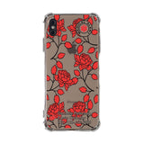 Custom Medical Alert iPhone Case (Roses Pattern)