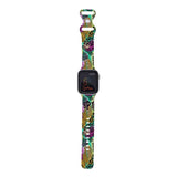 Personalized Safari Leopard Watch Band with Monogram for Apple Watch - hipave