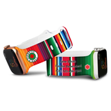 Personalized Medical Alert Apple Watch Band (Serape 1 Pattern) - hipave