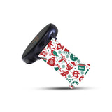 Personalized Holiday 20mm Watch Band with Monogram for Samsung, Garmin and Others (H1 Pattern) - hipave