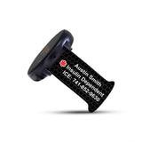 Personalized Medical Alert 20mm Watch Band for Samsung, Garmin and Others (M9 Pattern) - hipave