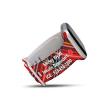 Personalized Medical Alert Apple Watch Band (Red Plaid Pattern) - hipave