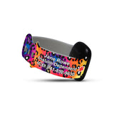 Personalized Medical Alert Watch Band for Fitbit Versa 3 & Fitbit Sense (Tie Dye Leopard) - hipave