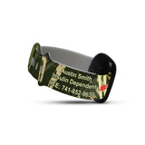 Personalized Medical Alert Watch Band for Fitbit Versa 3 & Fitbit Sense (M13 Pattern) - hipave