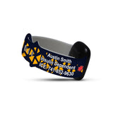 Personalized Medical Alert Watch Band for Fitbit Versa 3 & Fitbit Sense (M2 Pattern) - hipave