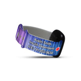 Personalized Medical Alert Watch Band for Fitbit Versa 3 & Fitbit Sense (M8 Pattern) - hipave