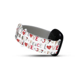 Personalized Holiday Watch Band with Monogram for Fitbit Versa 3 & Fitbit Sense (H6 Pattern) - hipave