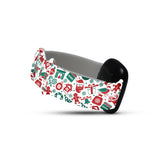 Personalized Holiday Watch Band with Name for Fitbit Versa 3 & Fitbit Sense (H1 Pattern) - hipave