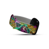 Personalized Safari Leopard Watch Band with Monogram for Fitbit Versa 3 & Fitbit Sense - hipave