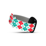 Personalized Holiday Watch Band with Monogram for Fitbit Versa 3 & Fitbit Sense (H7 Pattern) - hipave