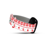 Personalized Holiday Watch Band with Name for Fitbit Versa 3 & Fitbit Sense (H5 Pattern) - hipave
