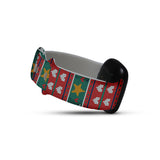 Personalized Holiday Watch Band with Monogram for Fitbit Versa 3 & Fitbit Sense (H2 Pattern) - hipave