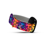 Personalized Tie Dye Leopard Watch Band with Name for Fitbit Versa 3 & Fitbit Sense - hipave