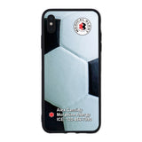 Custom Medical Alert iPhone Case (Soccer Pattern)