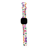 Personalized Boho Leopard Watch Band with Monogram for Fitbit Versa 3 & Fitbit Sense - hipave