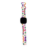 Personalized Boho Leopard Watch Band with Name for Fitbit Versa 3 & Fitbit Sense - hipave