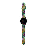 Personalized Safari Leopard 20mm Watch Band with Monogram for Samsung, Garmin and Others - hipave