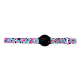 Personalized Medical Alert 20mm Watch Band for Samsung, Garmin and Others (Modern Leopard) - hipave