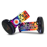 Personalized Medical Alert 20mm Watch Band for Samsung, Garmin and Others (Tie Dye Leopard)