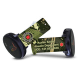 Personalized Medical Alert 20mm Watch Band for Samsung, Garmin and Others (M13 Pattern)