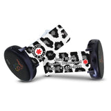 Personalized Medical Alert 20mm Watch Band for Samsung, Garmin and Others (Black & White Leopard) - hipave