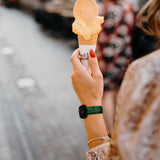 Personalized Holiday Watch Band with Name for Fitbit Versa 3 & Fitbit Sense (H14 Pattern) - hipave