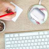 Baseball theme Personalized Wireless Charger with AC Adapter - hipave