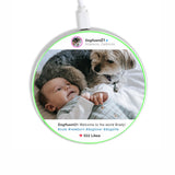 Instagram Post Personalized Wireless Charger with AC Adapter
