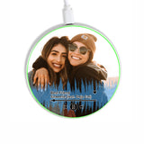 Personalized Wave Wireless Charger with Song Title - hipave