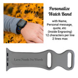 Personalized Autism Awareness Watch Band for Apple Watch (9 Designs) - hipave