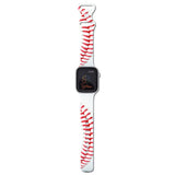 Personalized Baseball Apple Watch Band (11 Designs) - hipave