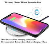 Personalized Love Map Wireless Charger with Qi Fast Charge AC Adapter - hipave