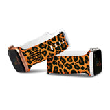 Personalized Yellow Leopard Watch Band with Monogram for Apple Watch