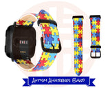 Autism Awareness Watch Band for Fitbit Versa and Fitbit Sense - hipave
