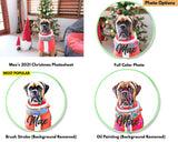 Custom Pet Portrait Wireless Charger with Qi fast charging AC adapter - hipave